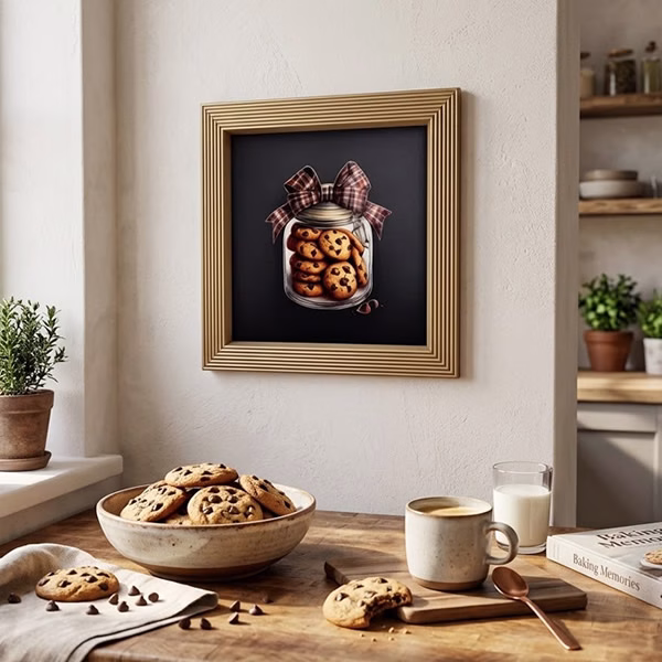 deconext-product-wallart-17001-2 تابلو دیواری چوبی مربع طرح کافه کد 17001 - Image 1